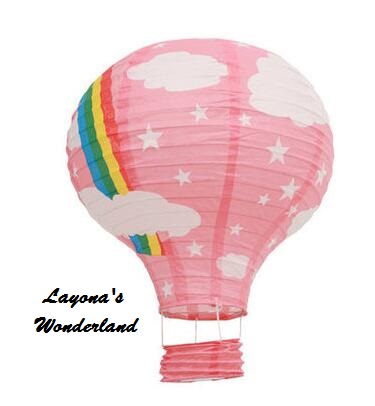 Διακοσμητικό Αερόστατο Χάρτινο